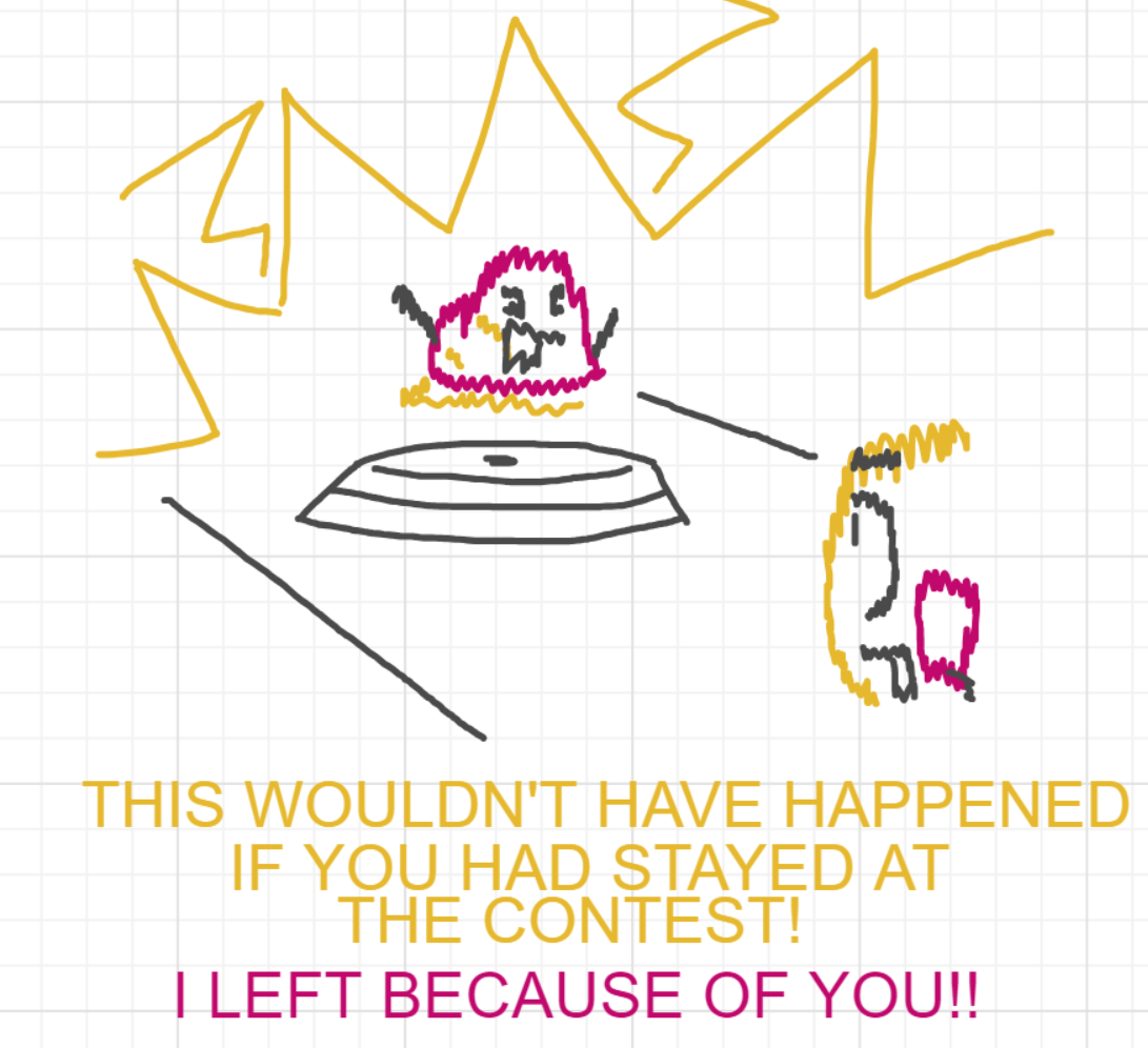 A panel from What's The Point, episode five of the Board Boards object show by Furretwalk/WalkingFurret.